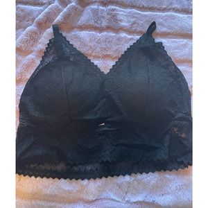 Jady K Skye Lace Bralette Black 1x/2x New